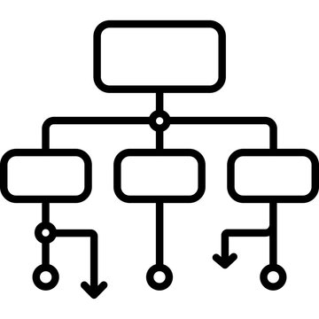 Site Map Vector Icon