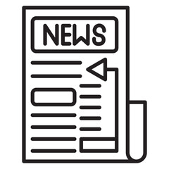 Fototapeta premium Deceptive Headline Vector Icon