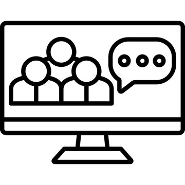 Game Lobby Vector Icon