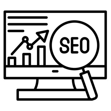 Search Engine Vector Icon