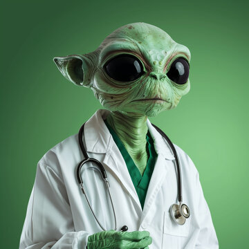 Extraterrestre gracioso