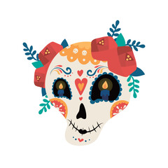 Fototapeta premium Day of the dead skull
