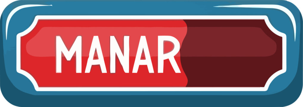 Manar Sign - A Clear and Concise Directional Indicator.