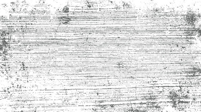 Distressed grey horizontal lines and speckles texture background white stripes