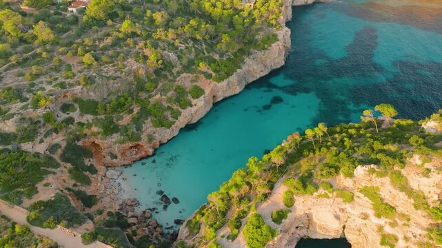 Calo des Moro, Mallorca, Majorca, Balearic Islands, Spain