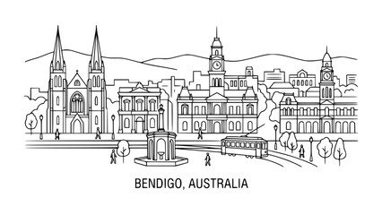 Fototapeta premium Bendigo
