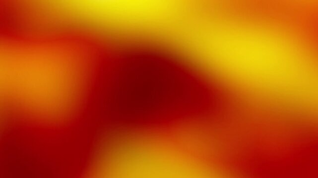 Red and orange gradient loop with soft dark waves. Abstract holographic light effect creates a warm modern texture. Perfect for futuristic intro, outro, or wallpaper background