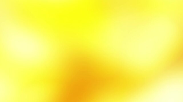 Bright white and yellow soft gradient motion. Abstract clean loop with a soft holographic texture and neon glow effect. Ideal for professional presentation background and intro