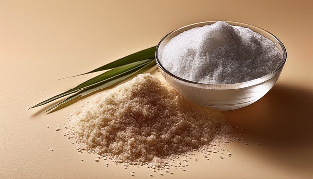 Zinc Nitrate On The Beige Background