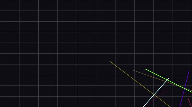 Modern minimalist geometric grid with diagonal lines transitioning to gradient minimalism