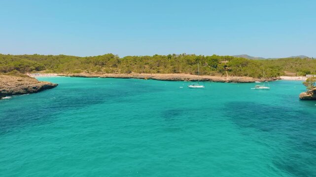 Cala Mondrago, Mallorca, Majorca, Balearic Islands, Spain