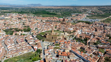 Fototapeta premium Ciudad monumental de Guadix en la provincia de Granada, España 