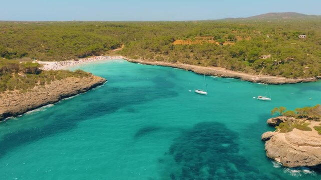 Calo des Moro, Mallorca, Majorca, Balearic Islands, Spain