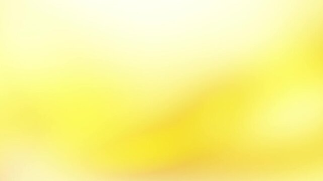 Cream and light yellow blurred gradient loop. Abstract liquid motion with a futuristic neon glow and soft wavy texture. Best for social media background, wallpaper