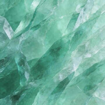 Green Crystal Formation