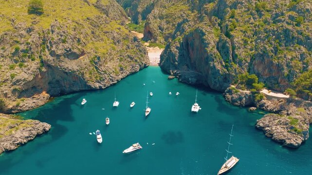 Sa Calobra, Mallorca, Majorca, Balearic Islands, Spain
