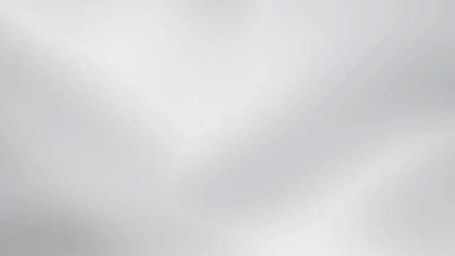 Silver and grey gradient loop with soft waves. Abstract holographic light effect creates a fresh modern texture. Perfect for futuristic intro, outro, or wallpaper background