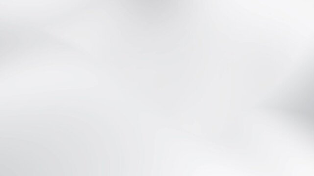 White and silver soft gradient motion. Abstract clean loop with a soft holographic texture and neon glow effect. Great for professional presentation background and intro outro
