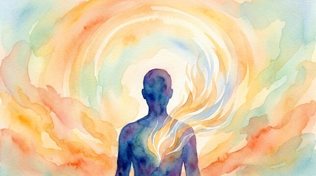 Spiritual Intuition Waves Guide Chosen Soul Symbolizing Inner Voice Calling JPG