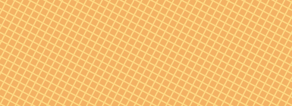 Seamless background pattern texture wafer waffle. Ice cream cone vector texture.Eps10