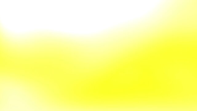 Bright white and yellow gradient motion. Abstract clean loop with a soft holographic texture and neon glow effect. Great for professional presentation background