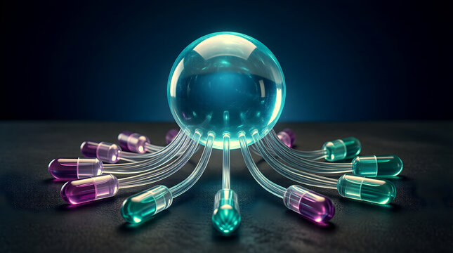 AI Explainability Construct with Reasoning Transparency Threads Macro Close-up for Enterprise Explainable AI Technology