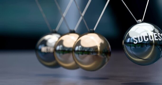 Success is created by methodology. Elegant metaphor for methodology leading to success. Mutual and self inforcing link between methodology and success. No AI, created by humans for humans.