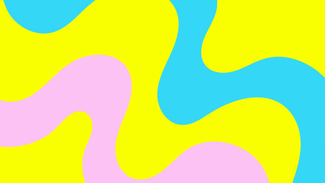 Vibrant Abstract Art background with swirling shapes