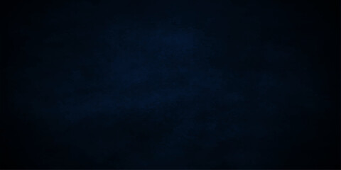 Obraz premium Dark blue abstract background with a dark textured grunge wall pattern and vintage old paper material design for a black paint canvas backdrop