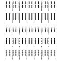 Measurement scale set. Ruler line symbol. Vector metric detail. Tool gauge focus. Manual vector only. No autotrace used. © Сергей Полякевич