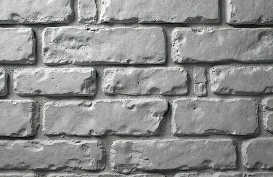 Weathered grey cinderblock wall texture. Rough, distressed, aged building material surface shows paint chips and grain. Ideal background for grunge or retro design elements.