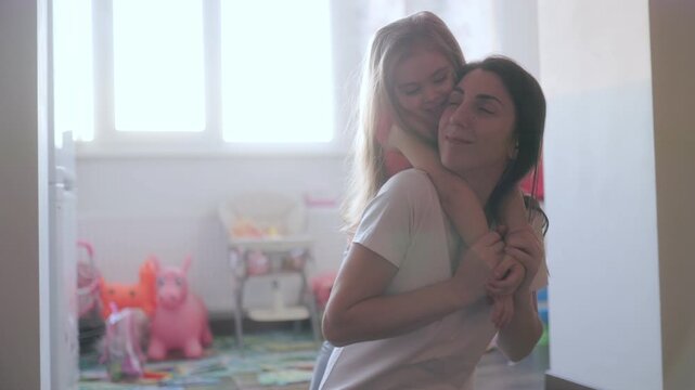 Medium Shot Two People Woman Setup Inflatable Yoga Ball with Hand Pump surreal