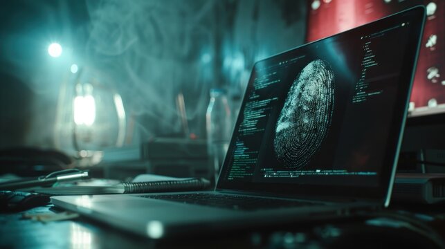 Laptop fingerprint code night