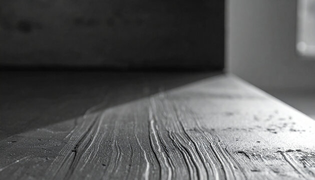 Dark charcoal micro-cement texture: Hand-applied porous concrete surface for industrial interior design and modern architectural background.