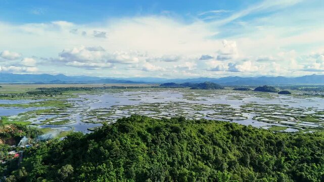 Loktak Lake World Only Floating Freshwater Lake in Manipur, India