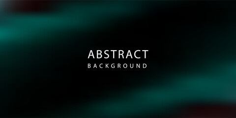 Naklejka premium Abstract liquid gradient Background. Black and Green Fluid Color Gradient. Design Template For ads, Banner, Poster, Cover, Web, Brochure, Wallpaper, and flyer. Vector.