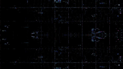 Fototapeta premium Digital Abstract: An abstract visual depiction of complex structures, rendered with intricate digital textures.