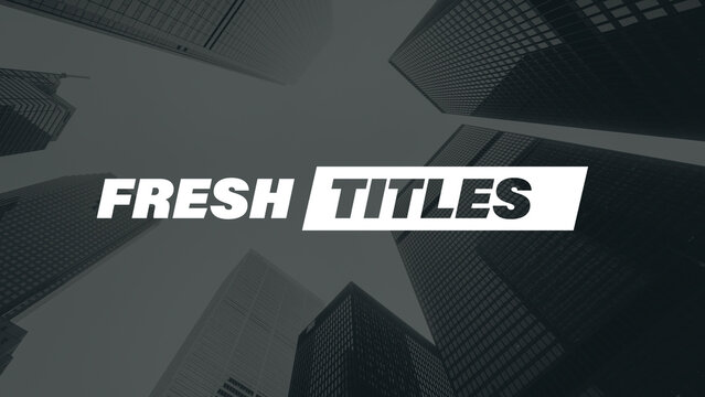 Clean Text Animations | Minimal Modern Typography Pack Smooth Dynamic Titles Elegant Graphic Corporate Lower Thirds