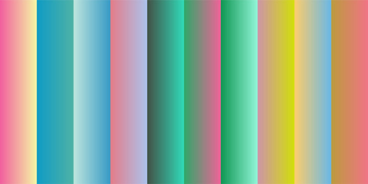 Vibrant vertical gradient stripes background, colorful geometric line pattern vector, abstract multicolored parallel bars for modern graphic design