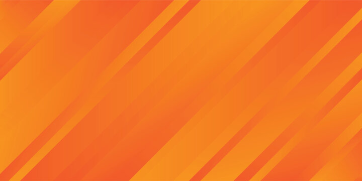 Abstract vibrant orange stripes sweep diagonally across the background with layered motion depth and radiant modern contrast, vector design