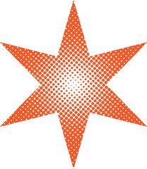 Obraz premium Geometric Halftone Pattern Light Bursts for Graphic Design