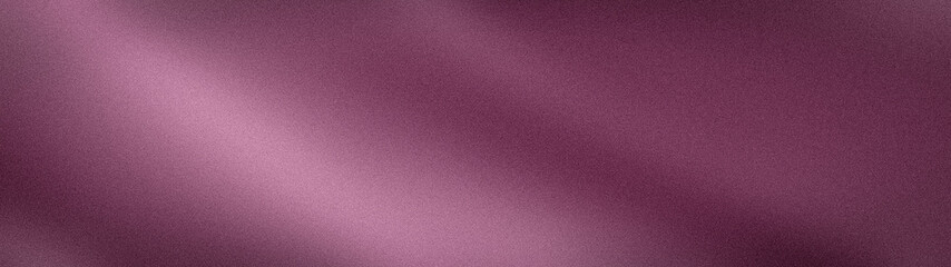 Fototapeta premium Wide abstract grainy gradient background with mauve purple and dusty pink blur