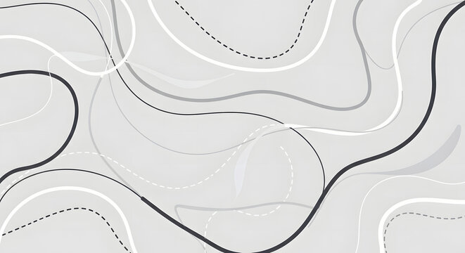 Modern abstract line art background