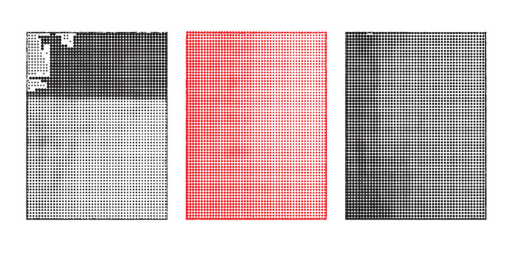 Grunge halftone dots background set.Texture Vector.Dust Overlay Distress Grain ,Simply Place illustration over any Object to Create grungy Effect .abstract,splattered, dirty, texture for your design.