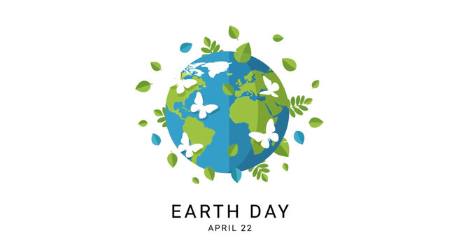 Earth Day, eco friendly, green globe, environmental awareness, vector icons
