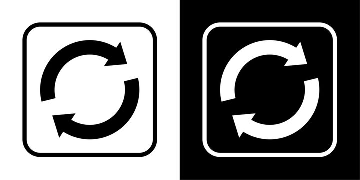 App sync icon in solid style representing data synchronization, refresh system, cloud sync, update process and real-time data exchange.
