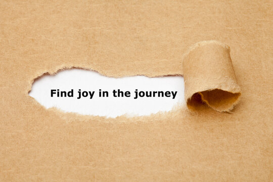 Find Joy In The Journey Inspirational Quote