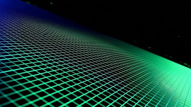 Abstract grid pattern with gradient colors