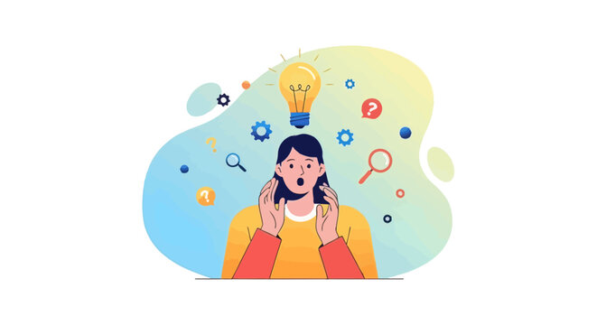 Woman with surprised expression holding phone.