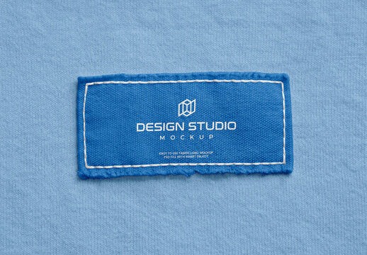 Fabric Label Mockup